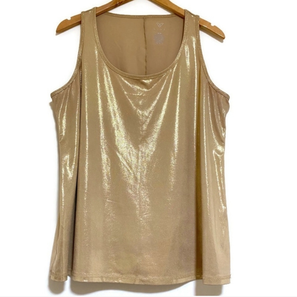 LIVI ACTIVE Performance Metallic Tank Top